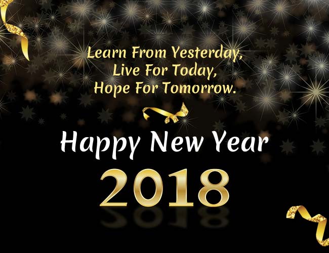 Happy New Year 2018 Wishes: Wishes, Sms, Images And Whatsapp Messages For  Friends, Family