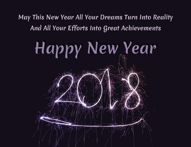 Happy New Year 2018 Wishes Wishes Sms Images And Whatsapp Messages