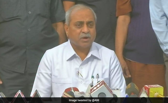 गुजरात के डिप्टी सीएम नितिन पटेल कार्यभार संभालने को तैयार, बोले-कांग्रेस में जाना कभी संभव नहीं