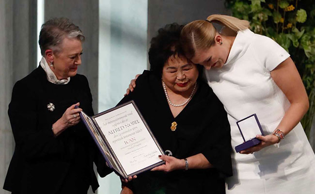 Nobel Peace Prize Winners Warn Nuclear War Is 'A Tantrum Away'