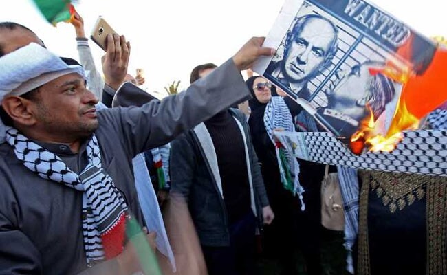 Kuwaitis Hold Rare Protest To Denounce President Trump's Jerusalem Move