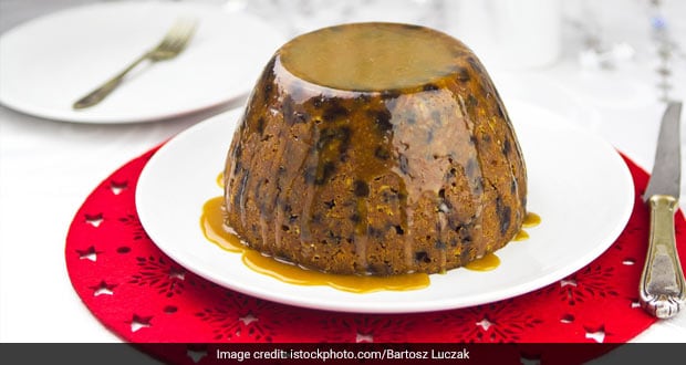 Plum Pudding with Brandy Sauce