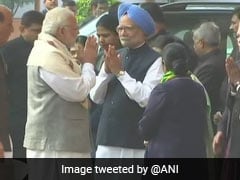 PM Modi, Manmohan Singh's Handshake After Bitter War Of Words