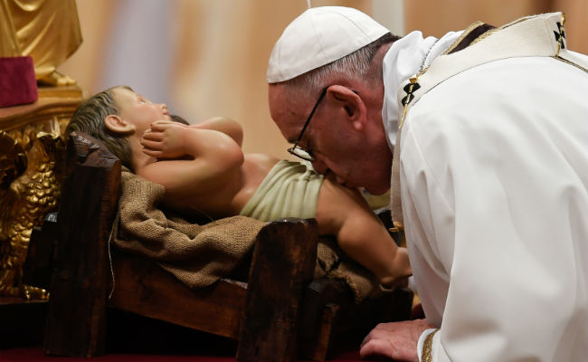 Pope Francis's Christmas Message Seeks Peace In Jerusalem