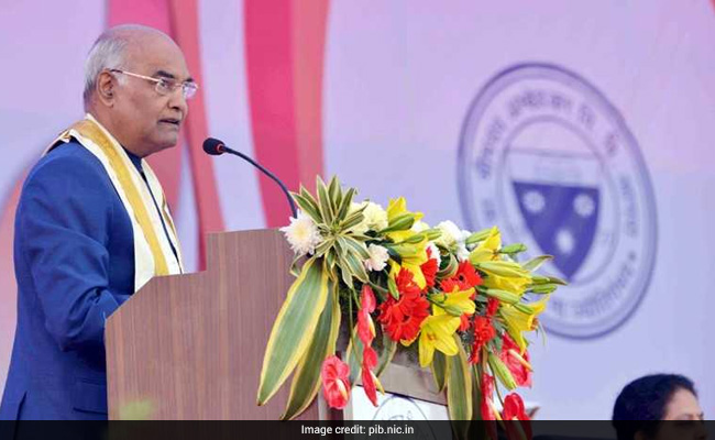 Help Those Left Behind: President Kovind To Students In Agra University Convocation