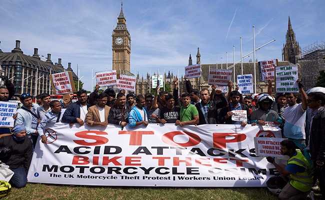 "Scared To Walk Around Streets": Acid Attacks On The Rise In London