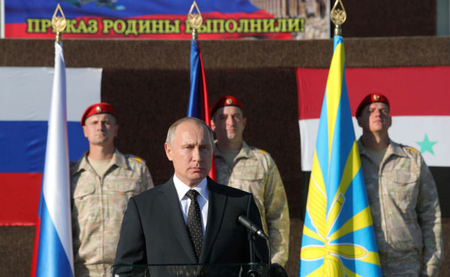 Vladimir Putin, In Syria, Says Mission Accomplished, Orders Partial Russian Pull-Out