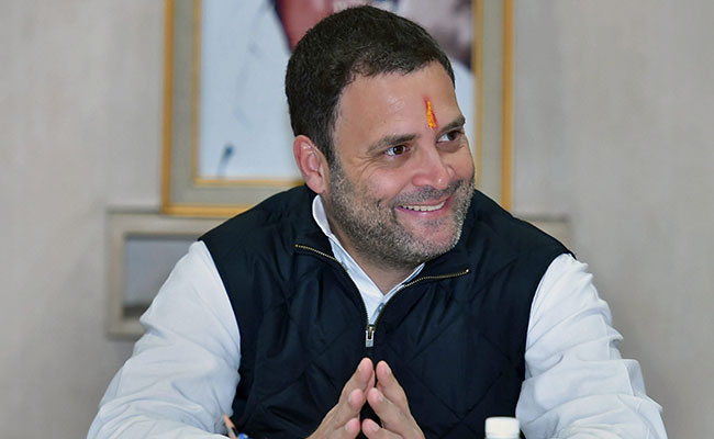 Rahul Gandhi Elected Party Chief Unopposed, Says Congress