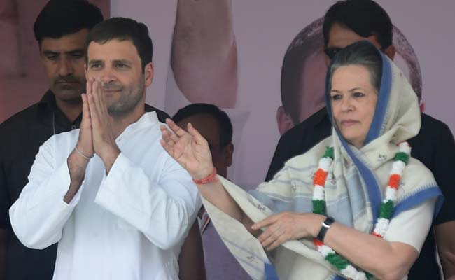 Rahul Gandhi Will Lead Congress With Courage, Dedication: Sonia Gandhi