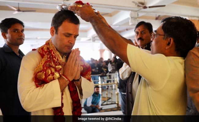 Rahul Gandhi Forced To Visit Temples For Votes: Union Minister Giriraj Singh