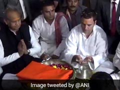 गुजरात चुनाव के बाद राहुल गांधी का पहला गुजरात दौरा, सबसे पहले की सोमनाथ मंदिर में पूजा अर्चना