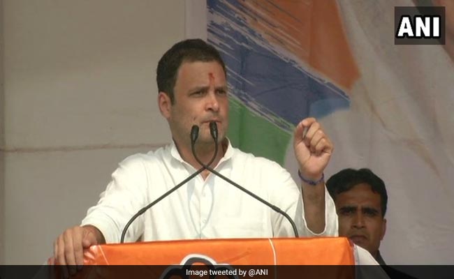 गुजरात चुनाव : राहुल गांधी बोले- भारत में मौजूद सभी चोरों की धनराशि को मोदी जी ने 'सफेद' कर दिया