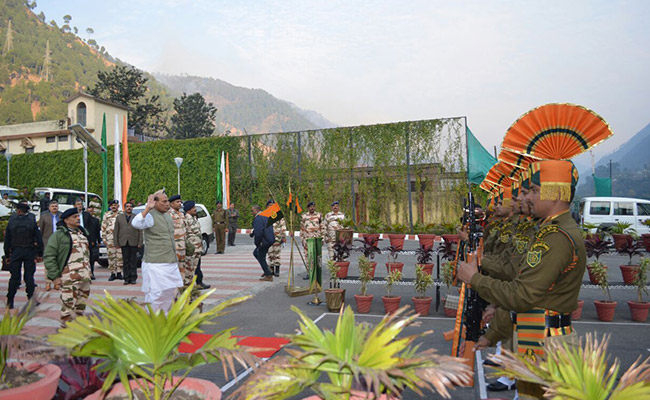 आईटीबीपी जवानों के संग नया साल मनाएंगे गृह मंत्री राजनाथ सिंह