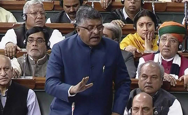 If Crime To Save Muslim Women, Will Commit It 10 Times: Law Minister On "Triple Talaq" Bill