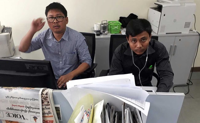 Two Reuters Reporters Due In Court In Myanmar