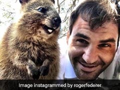 Roger Federer's Selfie With World's Happiest Animal Is Instant Pick-Me-Up