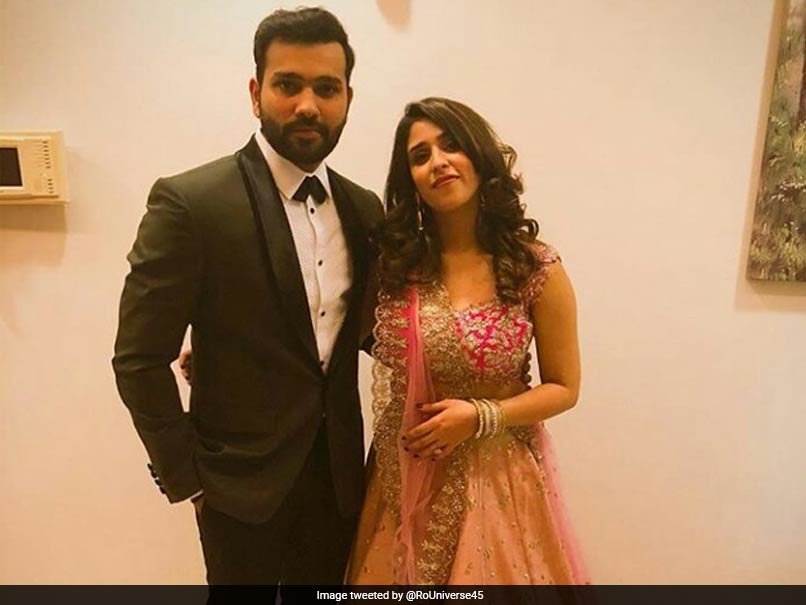 Virushka Wedding Reception: Rohit Sharma Dons Black Tuxedo For Captain's Event Virushka Wedding Reception: Rohit Sharma Dons Black Tuxedo For Captain's Event