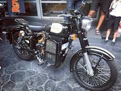 Royal Enfield Classic 500 With An Electric Engine Showcased In Thailand