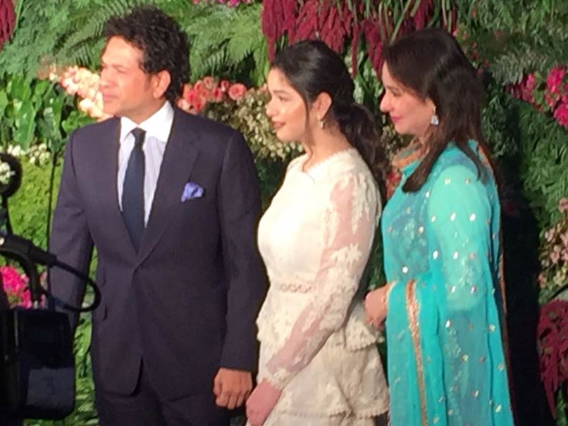 Virushka Wedding Reception: Sachin Tendulkar, Family Add To Glamour Quotient