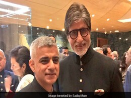 At Ambani Party, London Mayor Met 'Godfather Of Bollywood' (Amitabh Bachchan, Y'All) At Ambani Party, London Mayor Met 'Godfather Of Bollywood' (Amitabh Bachchan, Y'All)