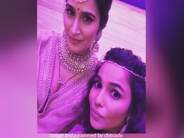 At Sagarika Ghatge's Wedding, A <I>Chak De!</i> Selfie Of Rivals Preeti And Komal At Sagarika Ghatge's Wedding, A <I>Chak De!</i> Selfie Of Rivals Preeti And Komal