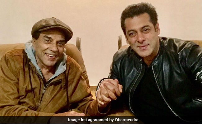 Seen This Pic Of Salman Khan And Dharmendra Yet?