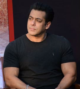 salman khan black t shirt