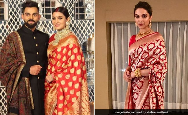 Delightful and Dazzling: Deepika Padukone in a Saree – BharatSthali