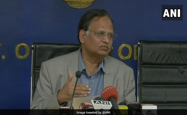 Delhi Minister Satyendra Jain Takes Exception To Anil Vij's "Corona Carriers" Remark