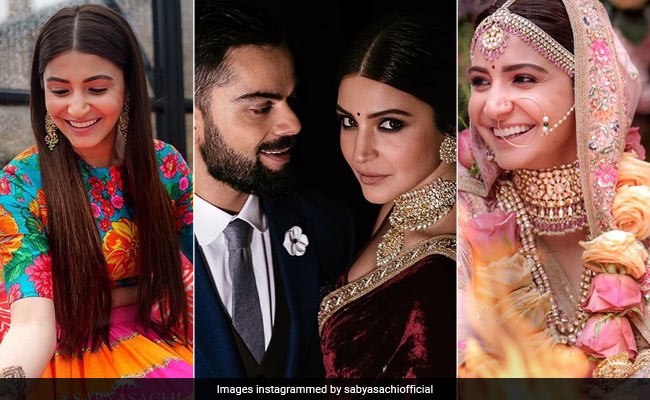 Wedding Album: मेहंदी से रिसेप्शन तक, विराट-अनुष्का ने पहने कीमती रत्नों से जड़े हुए कपड़े