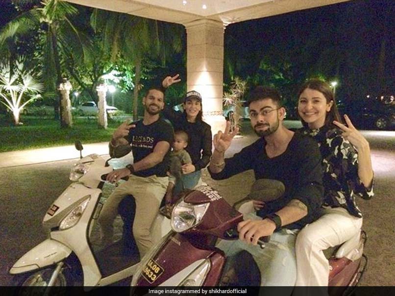 Virat Anushka Wedding Shikhar Dhawan Wishes The Couple In His Unique Way Cricket News Shikhar dhawan & harbhajan singh throw virat kohli in air at his reception. virat anushka wedding shikhar dhawan