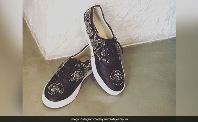 Embroidery On Sneakers? Yes, Please