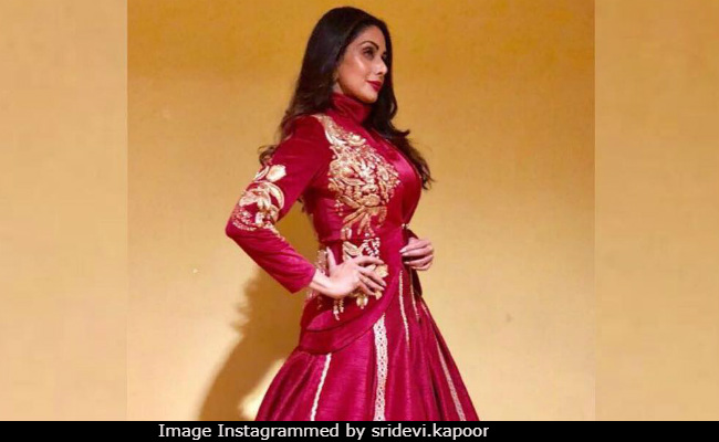 Sridevi Takes <I>MOM</i> To Moscow. Pics From Premiere