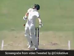 The Ashes: Steve Smith Suffers A Hefty Blow On Fiery Perth Pitch