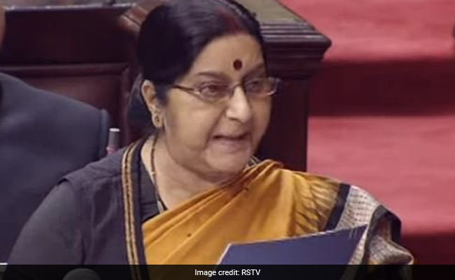 Sushma Swaraj's Statement On Pakistan's Treatment Of Kulbhushan Jadhav's Family