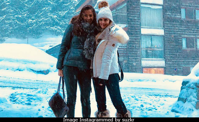 Sussanne Khan Made It Snow On Instagram With These Pics