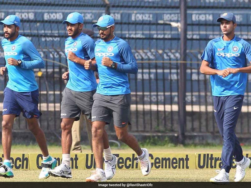 Watch: Team India's New Pace Attack Warming Up Before Sri Lanka T20 Challenge