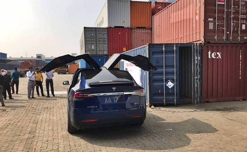 India Gets Its First Ever Tesla Model X Electric Suv