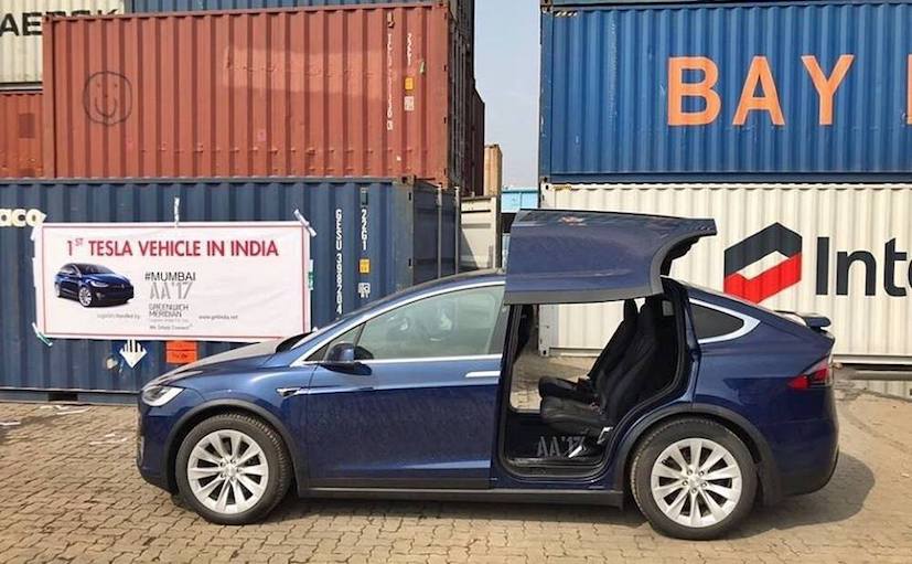 India Gets Its First Ever Tesla Model X Electric Suv