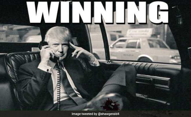 Trump Retweets Image Depicting 'CNN' Squashed Beneath His Shoe