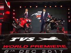 TVS Apache RR 310 Launched In India; Priced At Rs. 2.05 Lakh