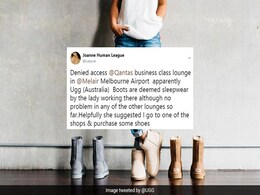 Woman Denied Entry To Airport Lounge For Wearing Ugg Boots Woman Denied Entry To Airport Lounge For Wearing Ugg Boots