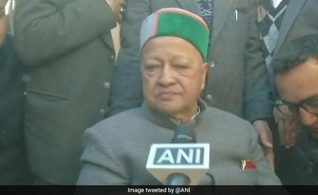 Virbhadra Singh Accepts Congress' Defeat In Himachal Pradesh