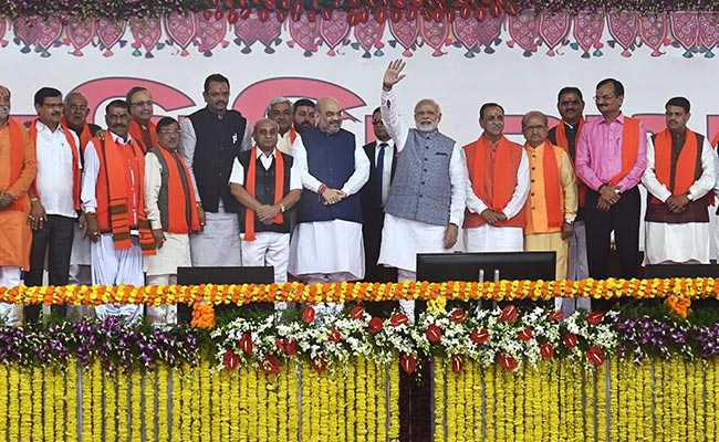 Vijay Rupani Swearing-In Ceremony Highlights: BJP Chief Ministers Heap Praises On PM Modi, Amit Shah And Vijay Rupani