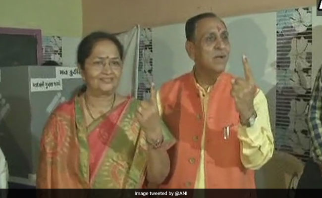 "No Challenge": Chief Minister Vijay Rupani Claims Easy Win In Gujarat