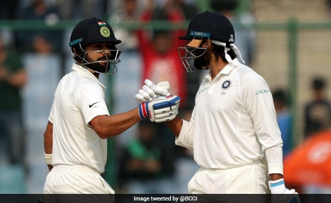 IND vs SL: मुरली विजय और विराट कोहली के शतक, दिल्‍ली टेस्‍ट में टीम इंडिया विशाल स्‍कोर की ओर