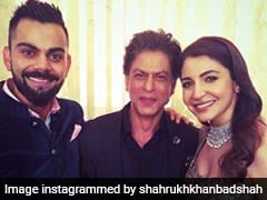 Watch: Virat Kohli, Anushka Sharma Can't Stop Dancing As Shah Rukh Khan Joins Them