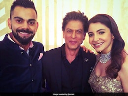 Watch: Virat Kohli, Anushka Sharma Can't Stop Dancing As Shah Rukh Khan Joins Them Watch: Virat Kohli, Anushka Sharma Can't Stop Dancing As Shah Rukh Khan Joins Them