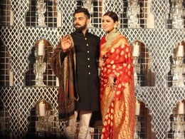 Virushka Wedding Reception: It's All Traditional For Virat, Anushka Virushka Wedding Reception: It's All Traditional For Virat, Anushka