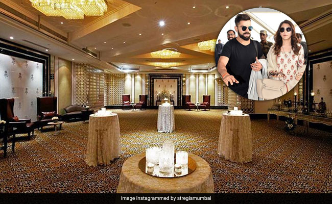 दिल्ली के बाद अब मुंबई के इस होटल में होगा विराट-अनुष्का का रिसेप्शन, पहुंचेंगे VVIP दिल्ली के बाद अब मुंबई के इस होटल में होगा विराट-अनुष्का का रिसेप्शन, पहुंचेंगे VVIP